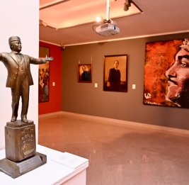 Открылась выставка &laquo;Цвет голоса&raquo;, посвященная 110-летию Рашида Бейбутова