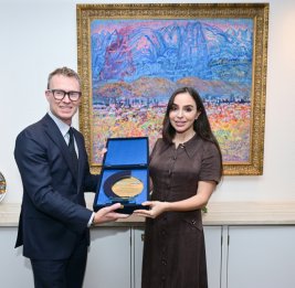 Лейла Алиева встретилась со специальным представителем Европейского регионального офиса ВОЗ