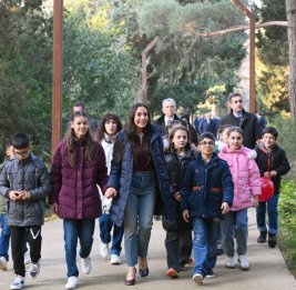 Лейла Алиева приняла участие в мероприятии, организованном для детей в Центральном ботаническом саду