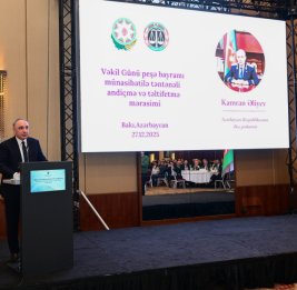 Генеральный прокурор Кямран Алиев: Хороший следователь и прокурор должны постоянно использовать знания и навыки грамотных, опытных адвокатов