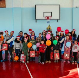 По инициативе Лейлы Алиевой в детских приютах организовано новогоднее веселье