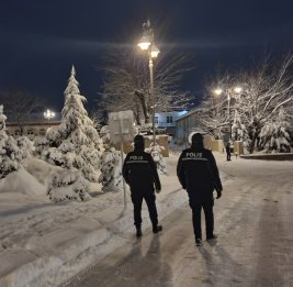 МВД: Сотрудники полиции в связи с погодными условиями несут непрерывную службу