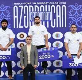 Завершен чемпионат Азербайджана по борьбе
