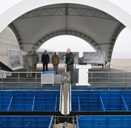 Президент Ильхам Алиев заложил фундамент Центра специальных операций в Агдеринском районе