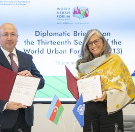 Азербайджан и Программа UN-Habitat достигли важного успеха в преддверии WUF13