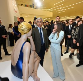 В Центре Гейдара Алиева состоялось открытие выставки Кэрол Фёрмен