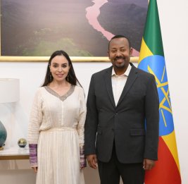 Лейла Алиева встретилась с Премьер-министром Эфиопии