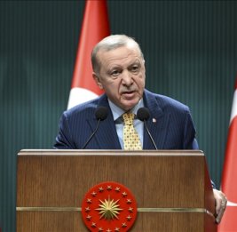 Реджеп Тайип Эрдоган: Место силы закона в мире заполняет право сильного