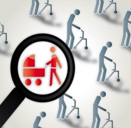 Рождаемость падает, смертность растет