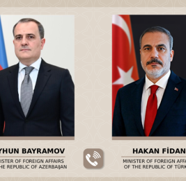 Министры иностранных дел Азербайджана и Турции провели телефонный разговор