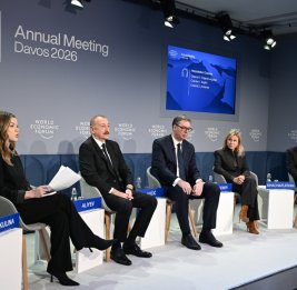 Президент Ильхам Алиев принял участие в панельном заседании на тему &laquo;Определение экономической идентичности Евразии&raquo; в Давосе БУДЕТ ОБНОВЛЕНО