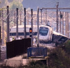 В Испании произошло еще одно железнодорожное происшествие