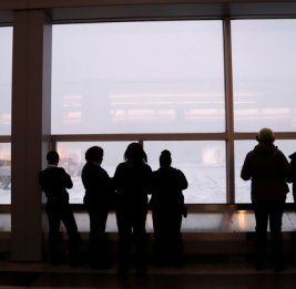 В США из-за непогоды на выходных отменено более 12 тысяч рейсов