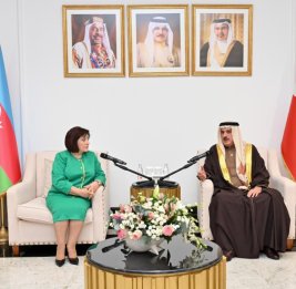 Председатель Милли Меджлиса встретилась с председателем Совета Представителей Бахрейна