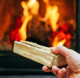 Дрова вместо газа 