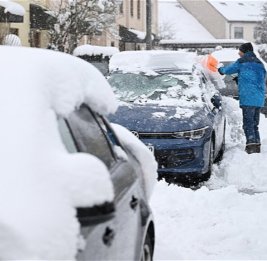 Германия переживает коллапс из-за снегопадов