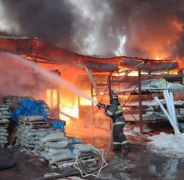 Пожар удалось локализовать