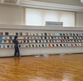 В Национальной библиотеке открылись книжные выставки, посвященные Исмаил беку Гутгашинлы и Саре Ашурбейли