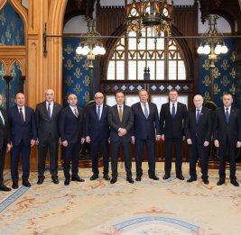 Глава МИД РФ провел встречу с послами стран СНГ, аккредитованными в России