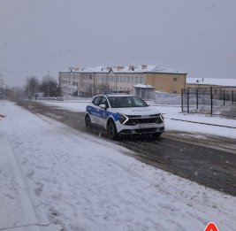 Дорожная полиция призывает к повышенной бдительности на дорогах в связи с непогодой