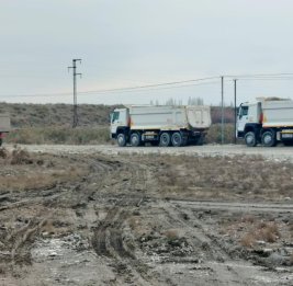 В Агдаше ведется капитальный ремонт автомобильной дороги, соединяющей восемь населенных пунктов