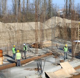 В Гусаре строятся два многоквартирных жилых здания для семей шехидов и инвалидов Карабахской войны