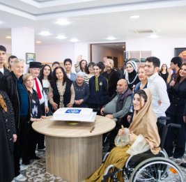 Молодые воспитанники учреждений социального обсулуживания навестили пожилых людей