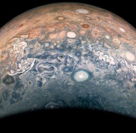 NA: размеры Юпитера оказались меньше, чем ранее предполагалось