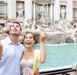 В Риме введена плата за возможность бросить монету в фонтан Треви