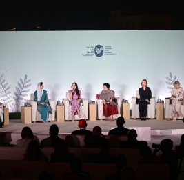 Лейла Алиева приняла участие в мероприятии &laquo;Собрание человеческого братства&raquo; в Абу-Даби