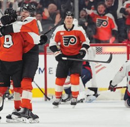 Овечкин не набрал очков в матче с "Филадельфией", "Вашингтон" проиграл