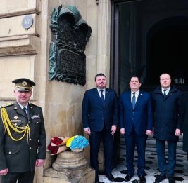 В Баку отметили 34-ю годовщину дипотношений Азербайджана и Украины