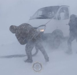 МЧС Казахстана вызволило из снежных заносов 96 человек