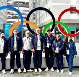 Поддержка азербайджанской команды на Зимней Олимпиаде: встреча со спортсменами в Милане