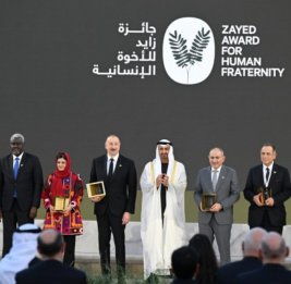 Туркменская пресса широко осветила награждение Президента Ильхама Алиева &laquo;Премией Заида за человеческое братство&raquo;