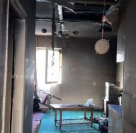 В Сумгайыте сгорел дом, есть погибший