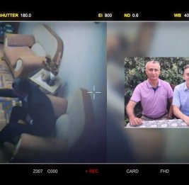 Обнародованы кадры получения Фуадом Гахраманлы денег у Рамиза Мехтиева и Аббаса Аббасова