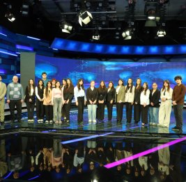 Информационная сессия в АзТВ для студентов БГУ