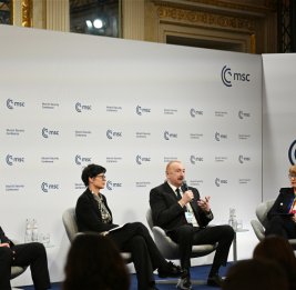 В аккаунтах президента Азербайджана в соцсетях размещена публикация о визите в ФРГ