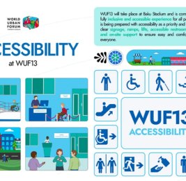 Основным приоритетом планирования пространства на WUF13 будут принципы доступности