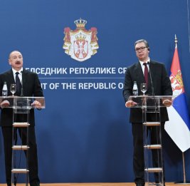 Президент Азербайджана: Мы увеличим объемы экспорта природного газа в Сербию