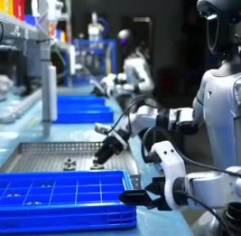 Гуманоидные роботы начали собственное производство