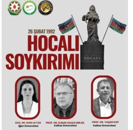 В Ыгдыре пройдет конференция на тему Ходжалинского геноцида