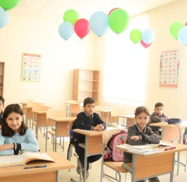 В Агдамской городской полной средней школе номер 1 начались занятия