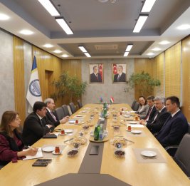 Посол Венгрии и ректор Университета Паннонии побывали в БГУ