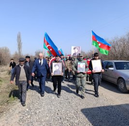 В Сабирабаде преданы земле останки считавшегося пропавшим без вести шехида Первой Карабахской войны Расула Агаева