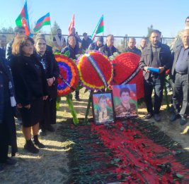 Останки шехида Первой Карабахской войны Дадаша Дадашева преданы земле в Барде