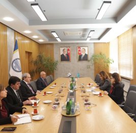 В БГУ прошла встреча с президентом Фонда тюркской культуры и наследия