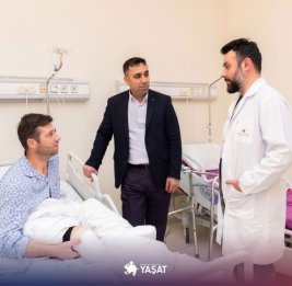 Инвалид войны прооперирован при поддержке Фонда YAŞAT