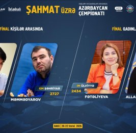 На чемпионате Азербайджана по шахматам сыграны финальные партии